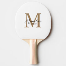 Monogramme Or Calligraphie Script Minimal
