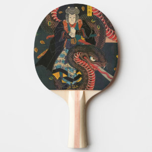 Raquette De Ping Pong Monstre de serpent géant japonais cool