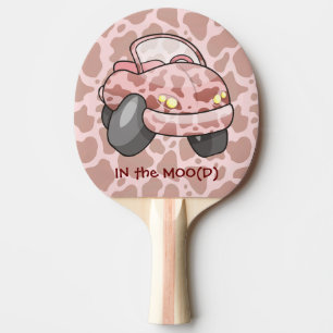 Raquette De Ping Pong Moo Car