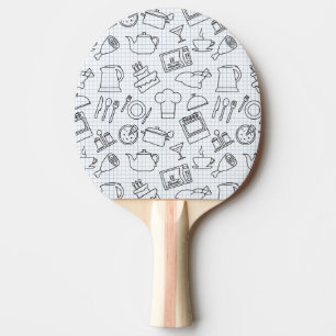 Raquette De Ping Pong Motif 4 de cuisine