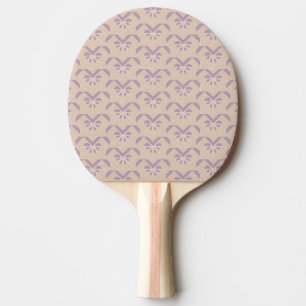 Raquette De Ping Pong Motif à l'envers de lavande