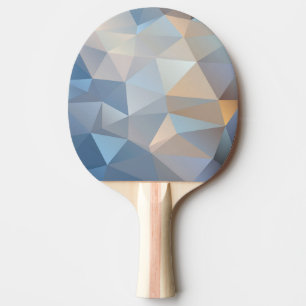 Raquette De Ping Pong Motif abstrait frais de triangle