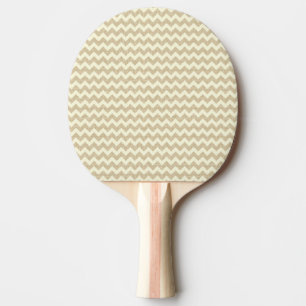 Raquette De Ping Pong Motif de Chevron