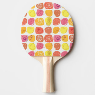 Raquette De Ping Pong Motif de fruit