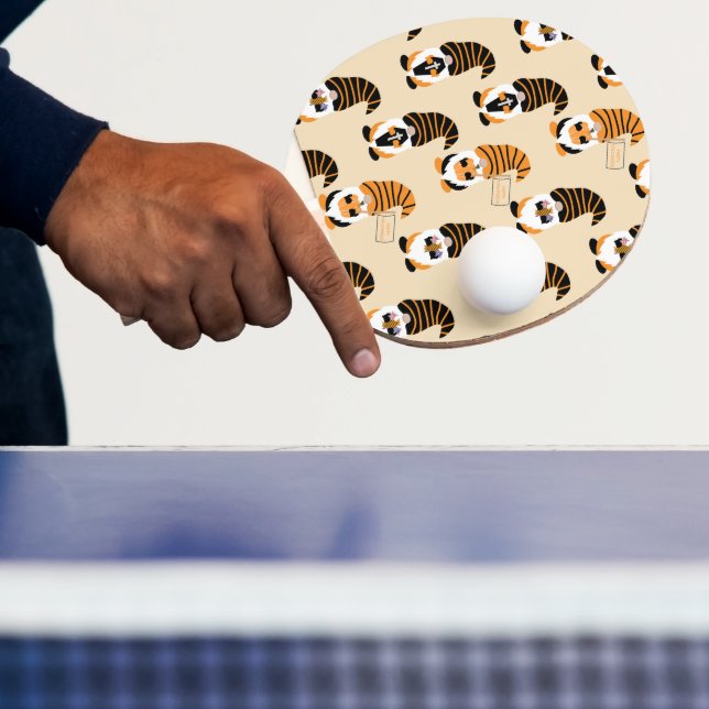 Raquette De Ping Pong Motif De Gnomes, Halloween Gnomes Trick Ou Treat (Insitu)