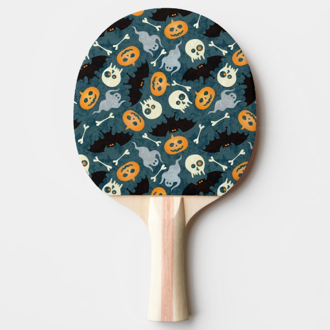 Raquette De Ping Pong Motif de Halloween (Devant)