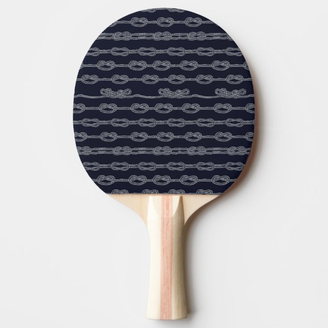 Raquette De Ping Pong Motif de noeuds marin (Devant)