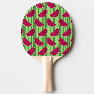 Raquette De Ping Pong Motif de tranches de pastèque