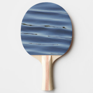 Raquette De Ping Pong Motif d'eau bleu