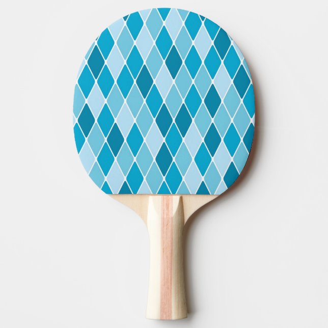 Raquette De Ping Pong Motif d'hiver de harlequin (Devant)