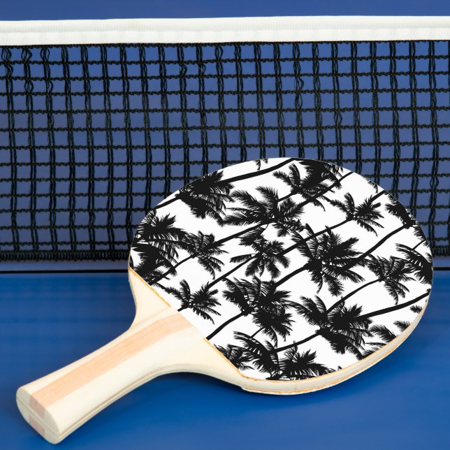 Raquette De Ping Pong Motif d'ombre Palm Tree (Insitu)