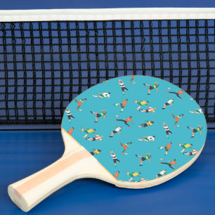 Raquette De Ping Pong Motif du joueur de football
