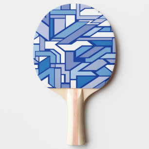 Raquette De Ping Pong Motif géométrique 2