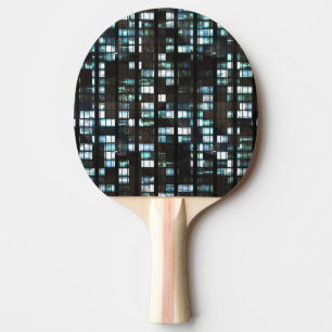 Raquette De Ping Pong Motif lumineux de fenêtres