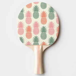Raquette De Ping Pong Motif vintage 2 d'ananas