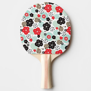 Raquette De Ping Pong Motifs japonais mignons design
