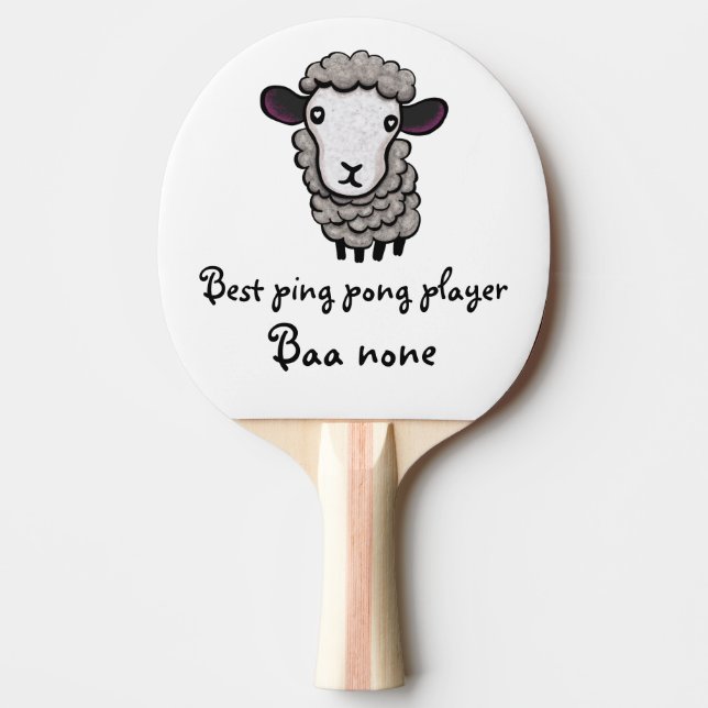 Raquette De Ping Pong mouton mignon (Devant)