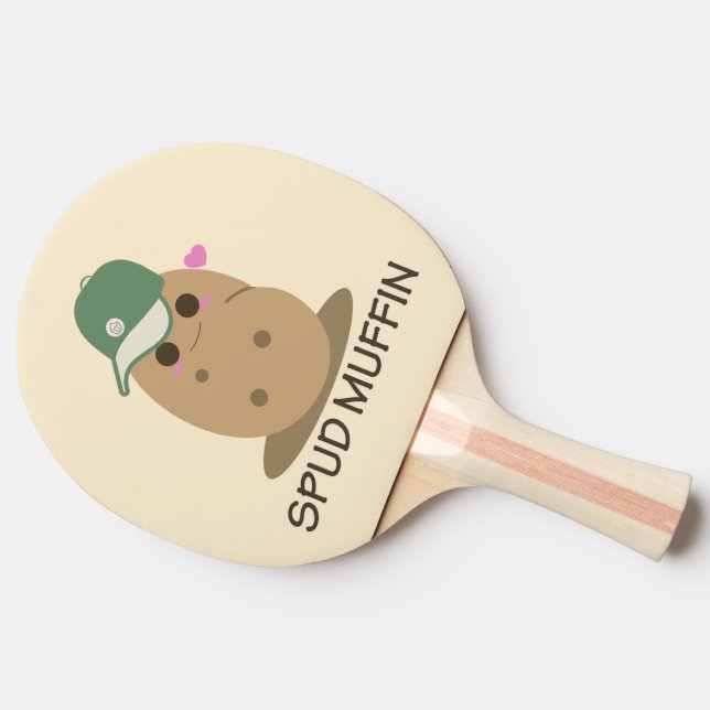 Raquette De Ping Pong Muffin pud (Côté)