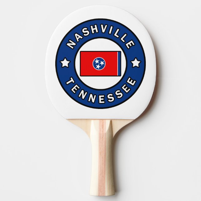 Raquette De Ping Pong Nashville Tennessee (Devant)
