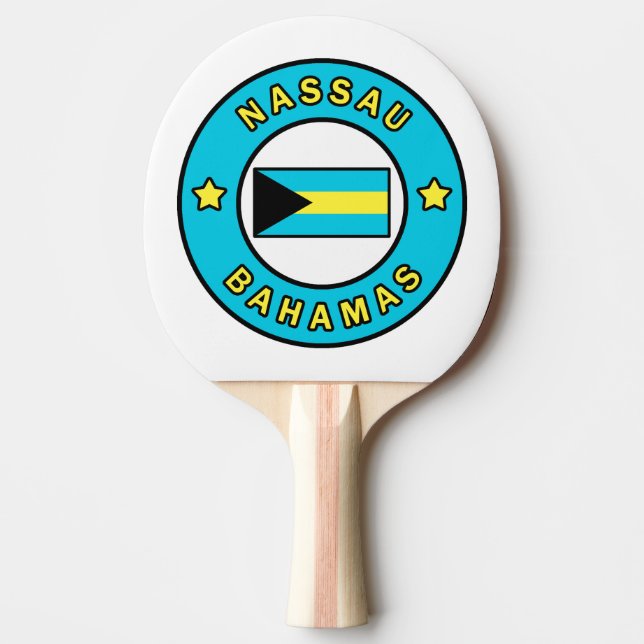 Raquette De Ping Pong Nassau Bahamas (Devant)