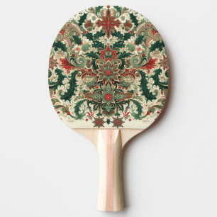 Raquette De Ping Pong Noël victorien/classique/Vintage