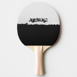 Raquette De Ping Pong Noir personnalisé 