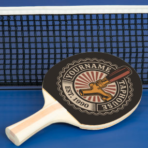 Raquette De Ping Pong NOM Personnalisé Artisanat Bière Taphouse Brasseri
