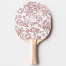 Nom personnalisé motif de fleurs
