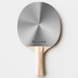 Raquette De Ping Pong Nom personnalisé par métal balayé