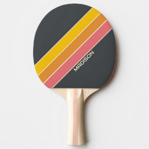 Raquette De Ping Pong Nom personnalisé rétroactif