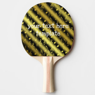 Raquette De Ping Pong note, musique, métal, partition, groupe, clé,