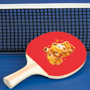 Raquette De Ping Pong Nouvelle année lunaire cheval