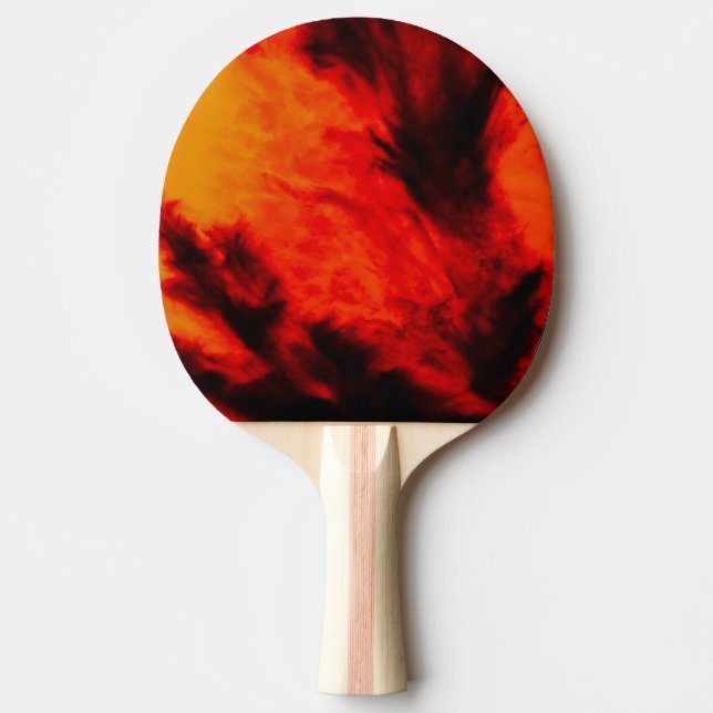 Raquette De Ping Pong Nuages ageux Orange (Devant)