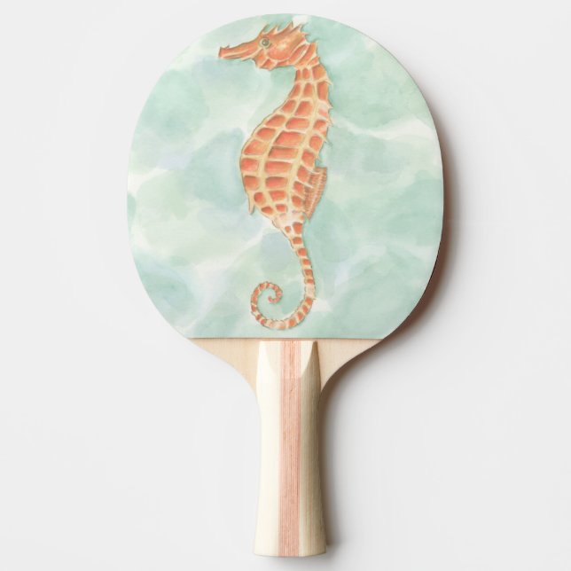 Raquette De Ping Pong Ocean Orange Seahorse (Devant)