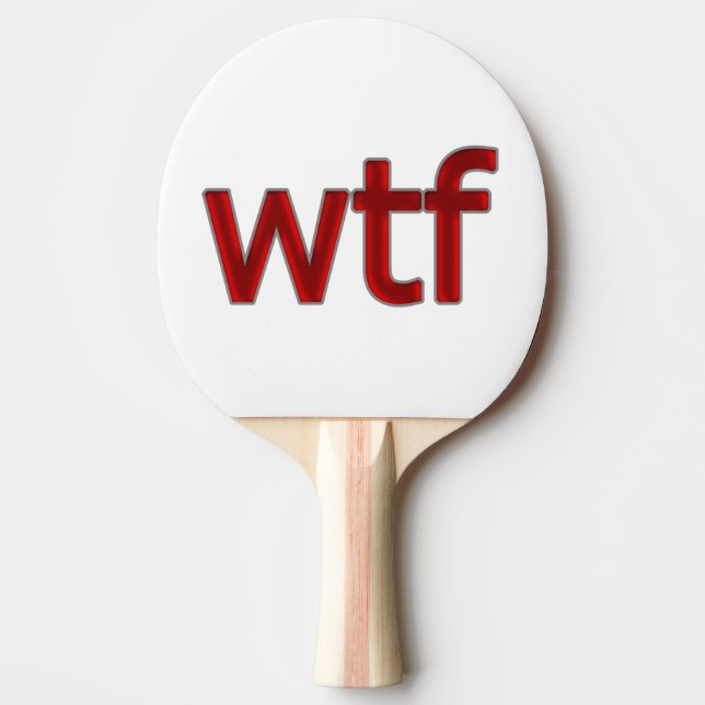 Raquette De Ping Pong Oh mon Dieu ! (Devant)