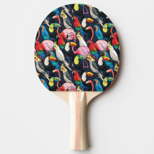 Raquette De Ping Pong Oiseaux exotiques