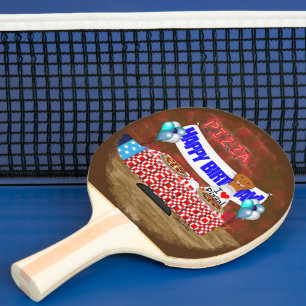 Raquette De Ping Pong Oliver The Otter est 6 Years Old ! Joyeux annivers