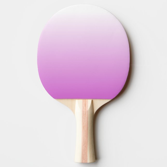 Raquette De Ping Pong Ombre d'orchidées personnalisable (Dos)