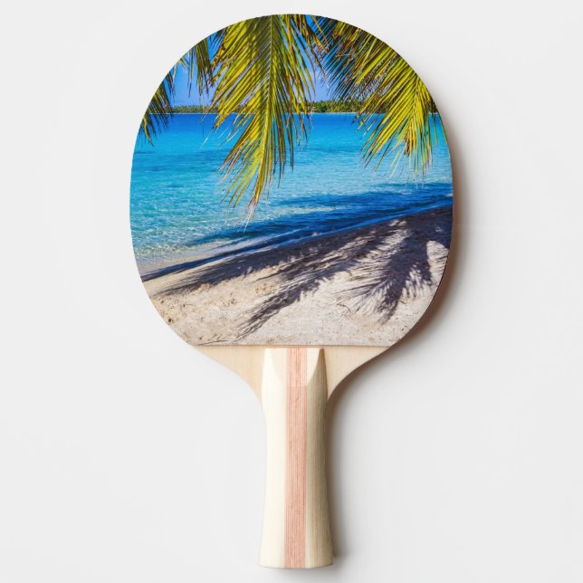 Raquette De Ping Pong Ombres sur la plage (Devant)