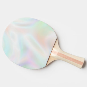 Raquette De Ping Pong Opale Arc-en-ciel Perle Irridescente