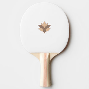Raquette De Ping Pong Orange rougeâtre