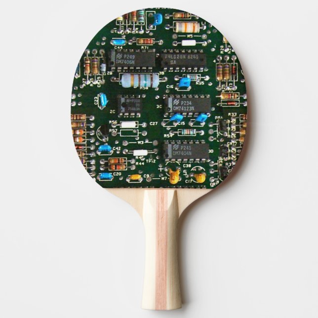 Raquette De Ping Pong Ordinateur Électronique Carte de circuits imprimés (Devant)