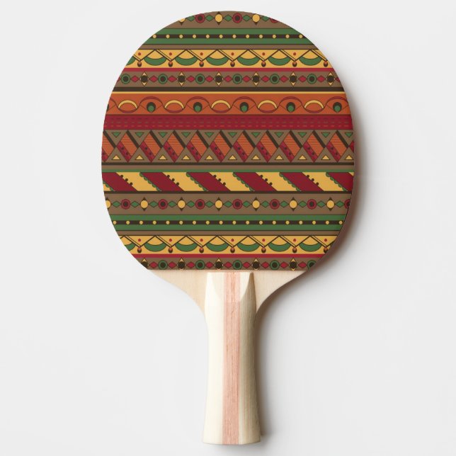Raquette De Ping Pong Origine ethnique (Devant)