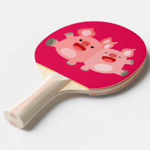 Raquette De Ping Pong OUI ! ! Pagaie Ping Ping Pigs Cartoon