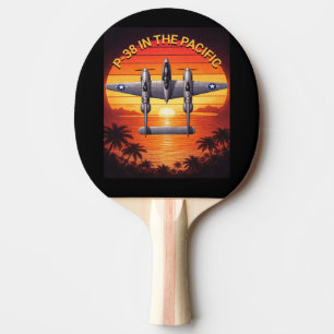 Raquette De Ping Pong P-38 Lightning dans le théâtre du Pacifique