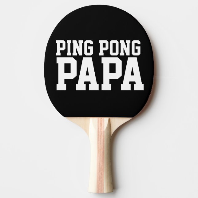 RAQUETTE DE PING PONG PADDDDAMES PAPA DE PING PONG (Devant)