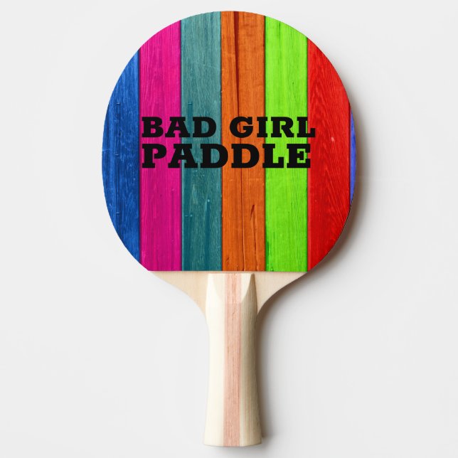 RAQUETTE DE PING PONG PADDLE DE LA PONTE DE LA FILLE (Devant)