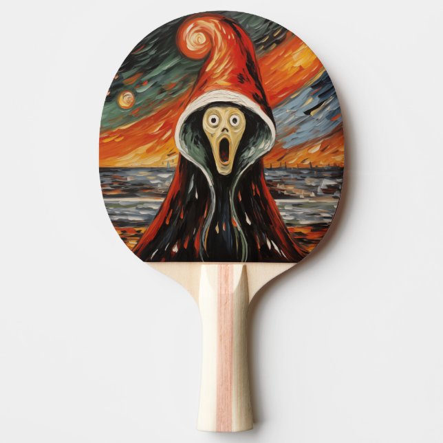 Raquette De Ping Pong Paddle de Noël Ping Pong (Devant)