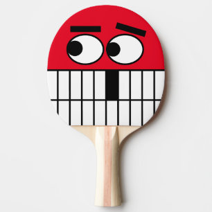 Raquette De Ping Pong Paddle de ping-pong amusante pour un joueur de pin