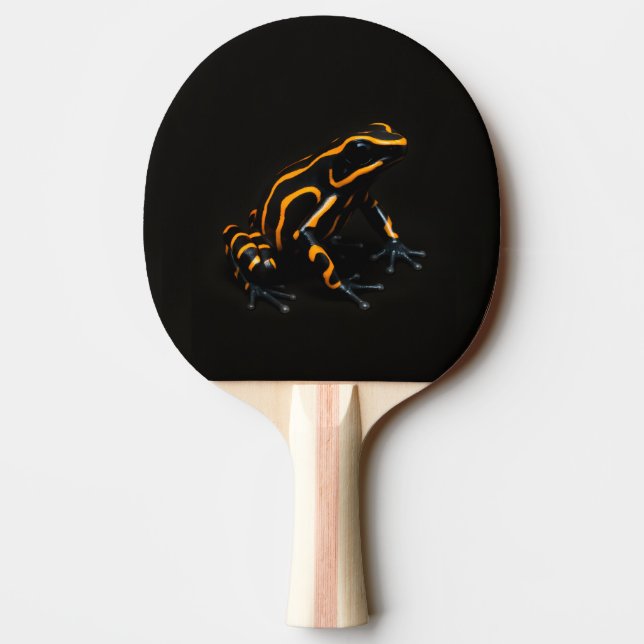 Raquette De Ping Pong Paddle de ping-pong Black 4 Luxe, Grenouille Black (Dos)